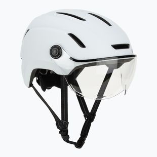 Cyklistická přilba Giro Evoke Shield Integrated MIPS matte chalk