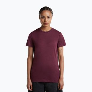 Dámské trekové tričko icebreaker Merino 150 Tech Lite III dark berry
