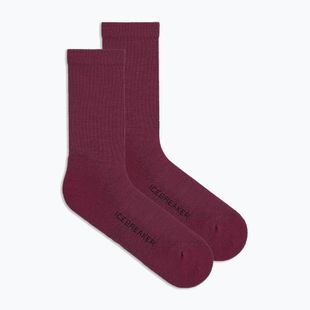 Dámské ponožky Icebreaker Merino Lifestyle Light Crew dark berry