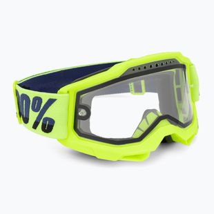 Cyklistické brýle 100% Accuri 2 Enduro MTB fluo/yellow/clear