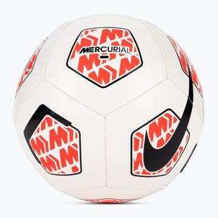 Fotbalový míč Nike Mercurial Fade white/bright crimson/black velikost 5
