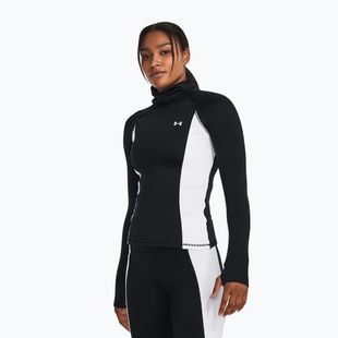 Dámská mikina Under Armour Train CW Funnel Neck black/lime yellow/white