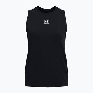 Dámské tréninkové tílko top Under Armour Rival Muscle Tank black/white
