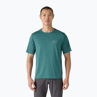 Pánské tričko Patagonia Cap Cool Daily Graphic Shirt strataspire/wetland blue x-dye