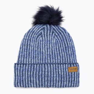 Dámská zimní čepice Timberland Plaited Melange Beanie frozen fjord