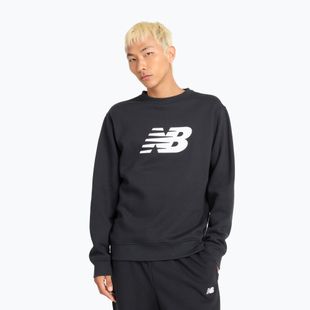 Pánská mikina New Balance Sport Core Brushed Crew black/white