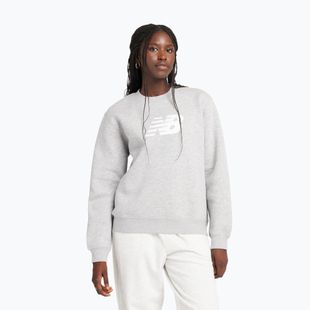 Dámská mikina New Balance Sport Fleece Logo Crew athletic grey