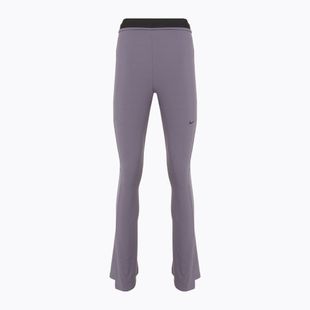 Dámské legíny Nike Sportswear Chill Knit Mini-Rib Flared daybreak/black