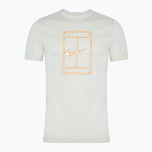 Pánské tenisové tričko Nike Court Dri-FIT světle hnědé barvy orewood brown