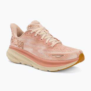 Dámské běžecké boty HOKA Clifton 9 sandstone/cream