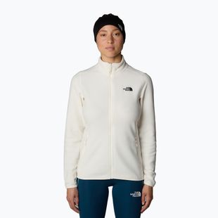 Dámská mikina The North Face 100 Glacier FZ white dune/npf