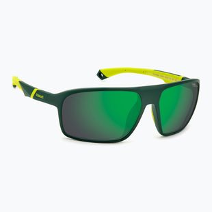 Pánské sluneční brýle Polaroid PLD 7058/S matte green/green mirror polarized high contrast