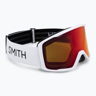 Lyžařské brýle Smith Tribute white/red sol-x mirror