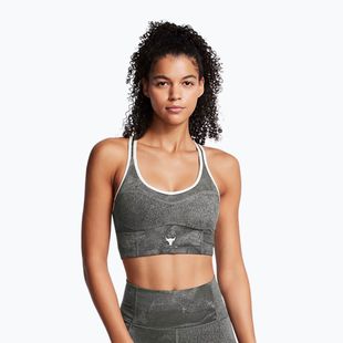 Fitness podprsenka Under Armour Project Rock Infinity Let's Go clay green/silt