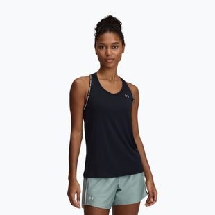 Dámský fitness  top Under Armour Tech Knockout Tank black/white