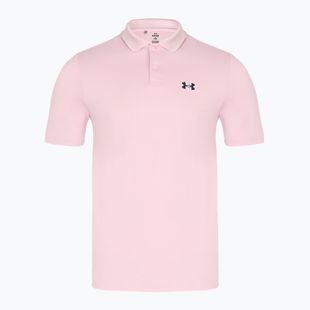 Pánské polo tričko Under Armour Matchplay Polo prime pink/midnight navy