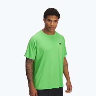 Pánské tréninkové tričko Under Armour Tech Textured cyber green/green spark/black