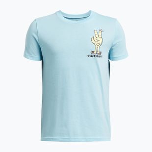 Dětské tréninkové tričko Under Armour Peace Love UA blue