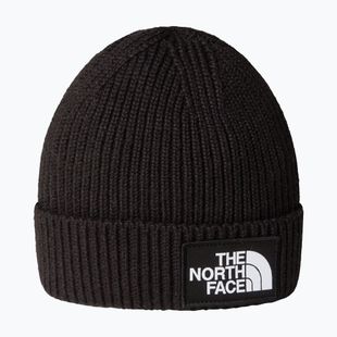 Dětská zimní čepice The North Face Baby Logo Box Beanie tnf black