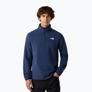 Pánská fleecová mikina The North Face Glacier Fleece 1/4 Zip summit navy