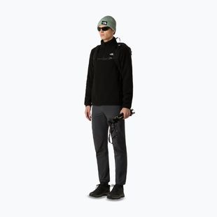 Pánská fleecová mikina The North Face Glacier Fleece 1/4 Zip black
