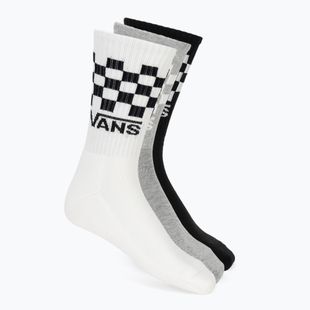 Ponožky Vans Classic Check Crew 3 pairs black/white