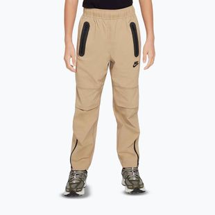 Dětské kalhoty Nike Tech Woven parachute beige/black
