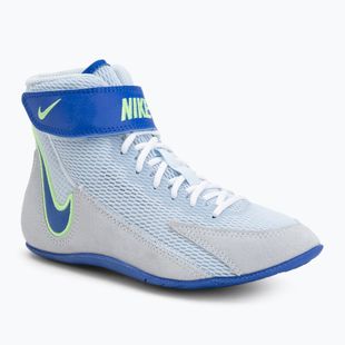 Dětské zápasnické boty Nike Speedsweep VIII GS blue tint/hyper royal/lime blast/white