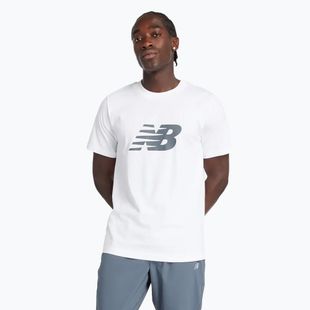 Pánské tričko New Balance Graphic V Flying white