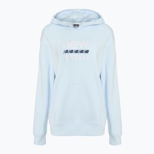 Dámská mikina New Balance Sport Graphic French Terry Hoodie ice blue