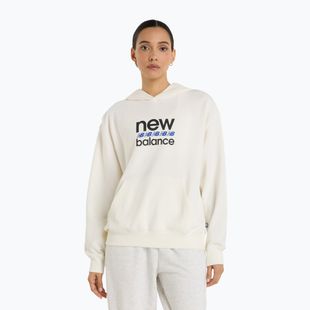 Dámská mikina New Balance Sport Graphic French Terry Hoodie seasait
