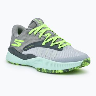 Pánské basketbalové boty SKECHERS SKX Nexus charcoal/green