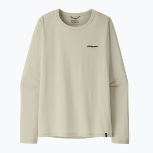 Dámské tričko Longsleeve Patagonia Capilene Cool Daily Shirt - Boardshort Logo dyno white