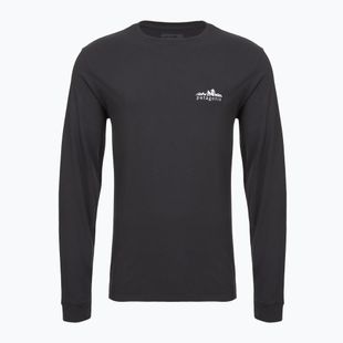 Pánské tričko Longsleeve Patagonia Fitz Roy Foothills LS ink black