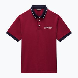 Pánské polo tričko Napapijri E-Zeri tibetian red r1d