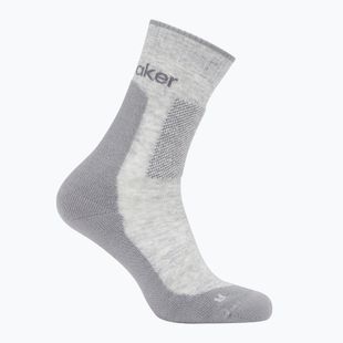 Pánské ponožky Icebreaker Merino Hike+ Medium Crew blizzard heather/alloy