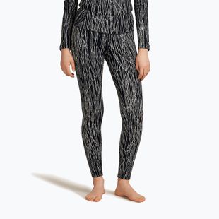 Dámské termo legíny Icebreaker Merino 260 Tech Vertex High Rise Delta Lines AOP black/snow/j