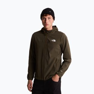 Pánská softshellová bunda The North Face Nimble Hoodie 2 new taupe green