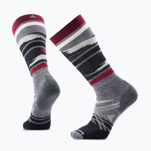 Ski ponožky Smartwool Ski Full Cushion Midnight Ski Pattern OTC středně šedé