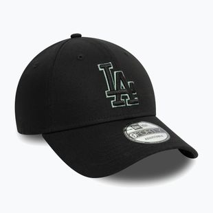 Kšiltovka  New Era Team Outline 9Forty Los Angeles Dodgers black