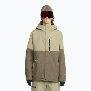 Pánská snowboardová bunda Volcom L Insulated GTX moss green