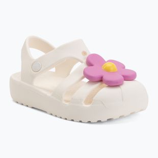 Dětské sandály Crocs Classic Flower chalk