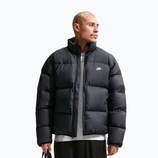 Pánská péřová bunda Nike Sportswear Club black/white