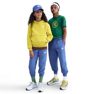 Dětské kalhoty Nike Sportswear Club Fleece comet blue/white