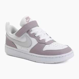 Dětské boty do vody Nike Court Borough Low Recraft white/plum fog/white/venice