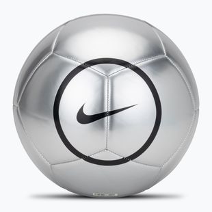 Fotbalový míč Nike Academy T90 Metallic '26 metallic silver/black/black velikost 5