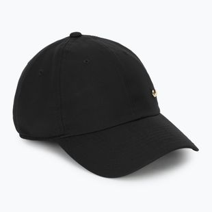 Kšiltovka Nike Dri-Fit Club Unstructured Metal Swoosh black/metallic gold