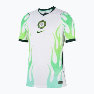 Pánské fotbalové tričko Nike Nigeria 2026/27 Match Away white/green glow/black