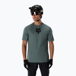 Pánské cyklistické tričko Fox Racing Ranger Fox Head SS sage