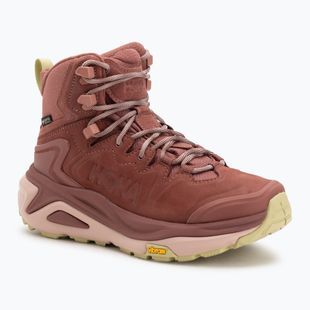 Dámské trekingové boty HOKA Kaha 3 GTX rouge/rose latte